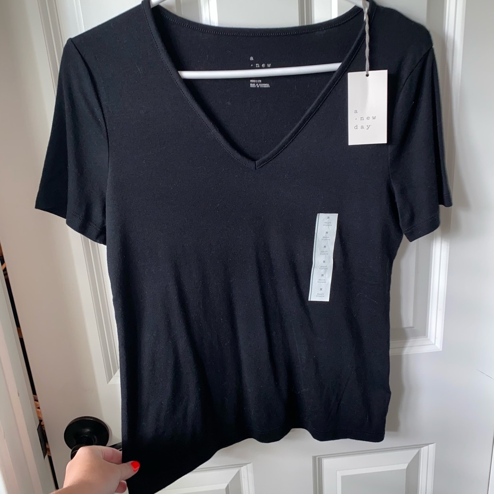 A New Day Black Tee